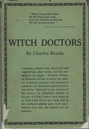 #167267) WITCH-DOCTORS. Charles Beadle