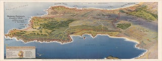 #167377) PEBBLE BEACH ON THE MONTEREY PENINSULA ... [caption title]. California, Monterey County,...