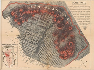 #167378) SAN FRANCISCO BURNED DISTRICT [caption title]. California, San Francisco, 1906...