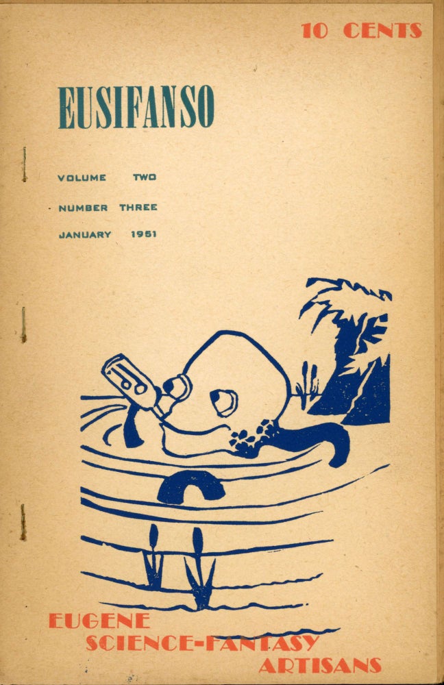 (#167402) EUSIFANSO. January 1951 ., Norman Hartman Rosco Wright, Ed Zimmerman, number 3 [whole number 8 volume 2.