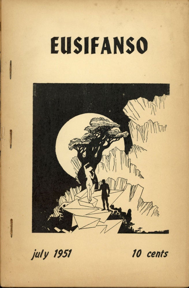 (#167403) EUSIFANSO. July 1951 ., Billi Harden Rosco Wright, Norman Hartman, Ed Zimmerman, number 4[whole number 9 volume 2.