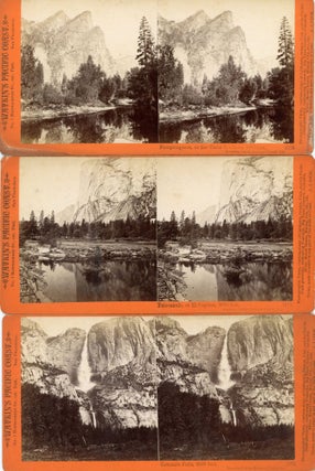 #167424) Fourteen stereo views of Yosemite Valley and the Mariposa Grove of Big Trees. CARLETON...