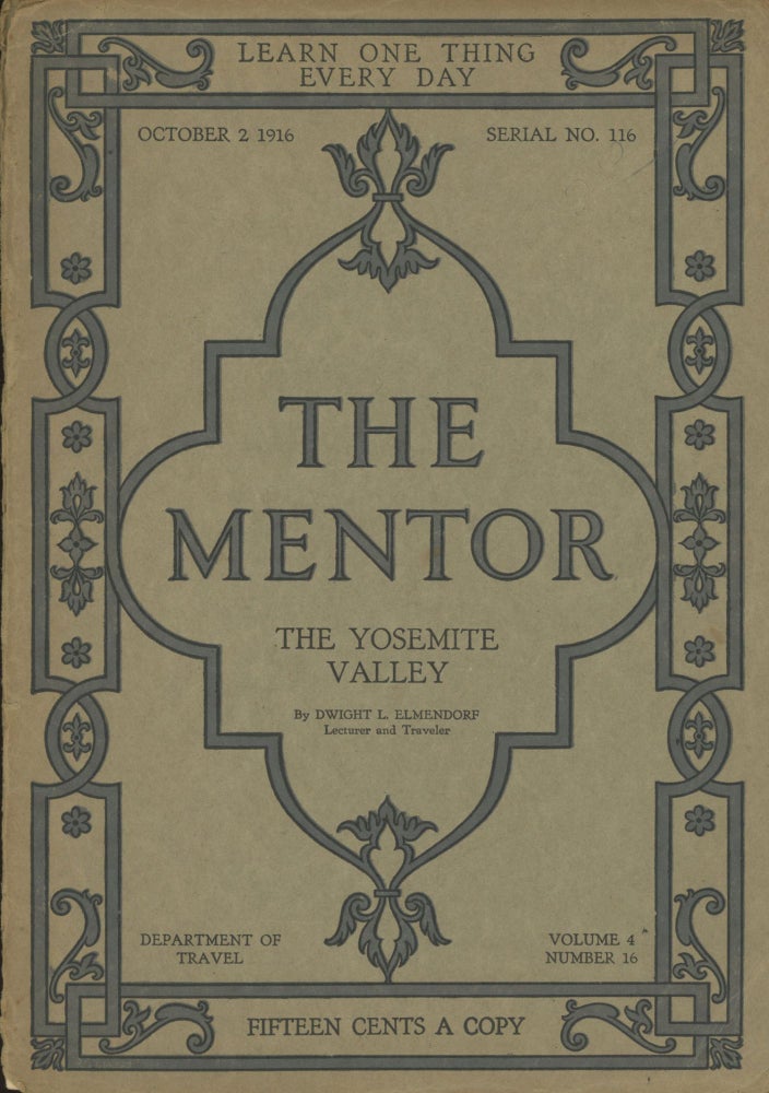 (#167427) THE. October 2 MENTOR, 1916 ., W. D. Moffat, number 16 volume 4, whole number 116.