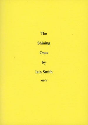 #167485) THE SHINING ONES. Iain Smith