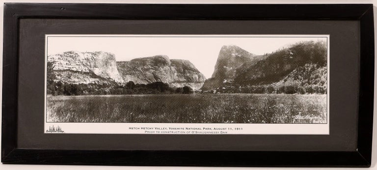 (#167561) HETCH HETCHY VALLEY, YOSEMITE NATIONAL PARK, AUGUST 11, 1911 PRIOR TO CONSTRUCTION OF O'SHAUGHNESSY DAM. Reprint. Matt Ashby Wolfskill.