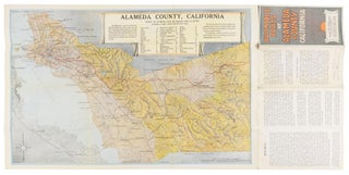 AUTOMOBILE ROADS OF ALAMEDA COUNTY CALIFORNIA[.] ISSUED BY THE BOARD OF SUPERVISORS OF ALAMEDA COUNTY ... [cover title].