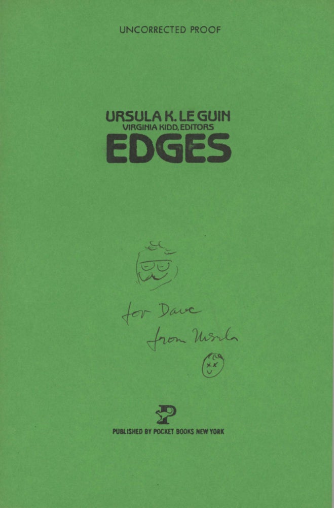 (#167785) EDGES. Ursula K. Le Guin, Virginia Kidd.