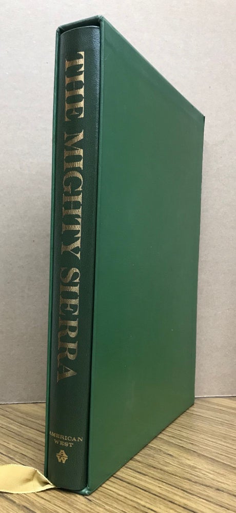 (#167916) The mighty Sierra portrait of a mountain world by Paul Webster and the Editors of The American West with a foreword by Francis P. Farquhar. PAUL WEBSTER.