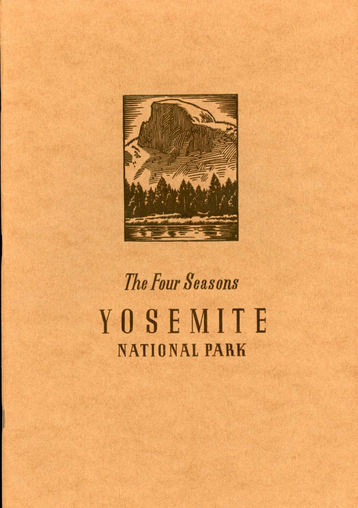 (#167933) The four seasons in Yosemite National Park. A photographic story of Yosemite's spectacular scenery. Photographed by Ansel Adams. Edited by Stanley Plumb. ANSEL EASTON ADAMS.