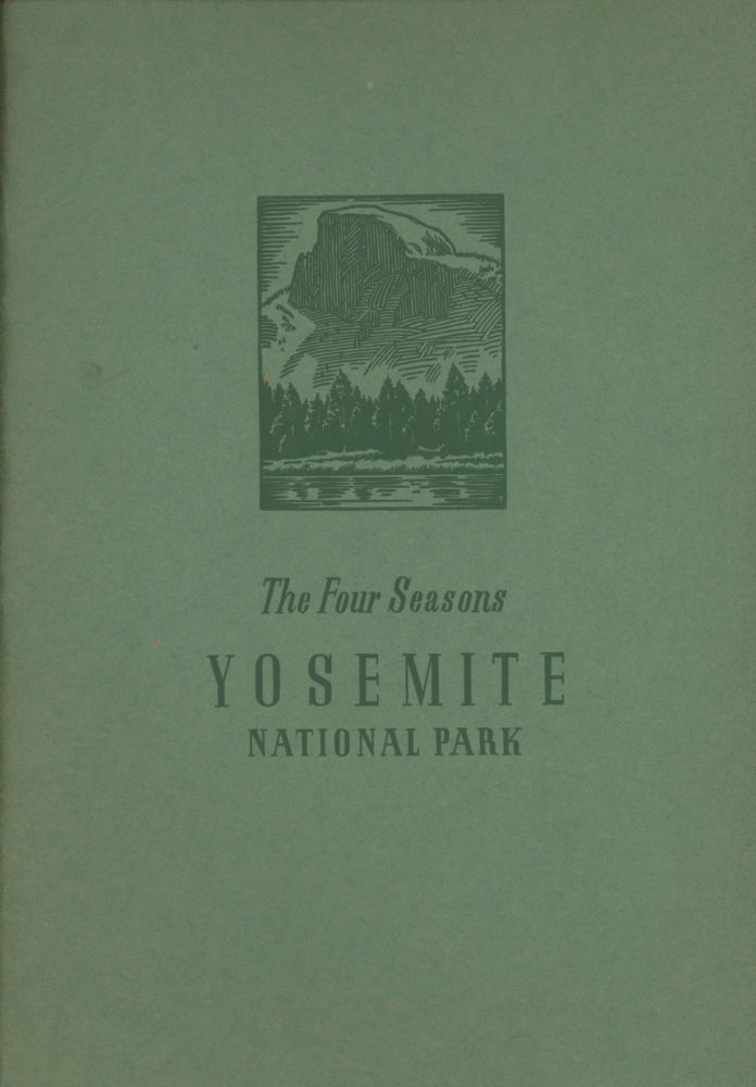 (#167934) The four seasons in Yosemite National Park. A photographic story of Yosemite's spectacular scenery. Photographed by Ansel Adams. Edited by Stanley Plumb. ANSEL EASTON ADAMS.