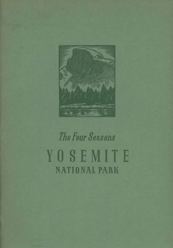 (#167935) The four seasons in Yosemite National Park. A photographic story of Yosemite's spectacular scenery. Photographed by Ansel Adams. Edited by Stanley Plumb. ANSEL EASTON ADAMS.