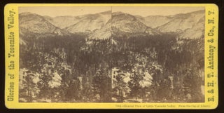 #167967) [Yosemite] "General View of Little Yosemite Valley. From the Cap of Liberty." Glories of...