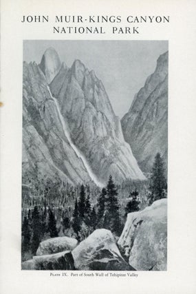 #168026) Proposed John Muir -- Kings Canyon National Park ... Reprinted from Planning and Civic...