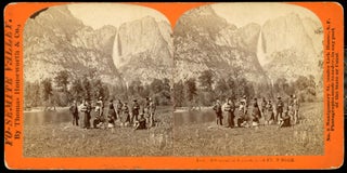 [Yosemite] Eight stereo views from Thomas Houseworth & Co.’s "Yo-Semite Valley" series, circa 1870s. Albumen prints.