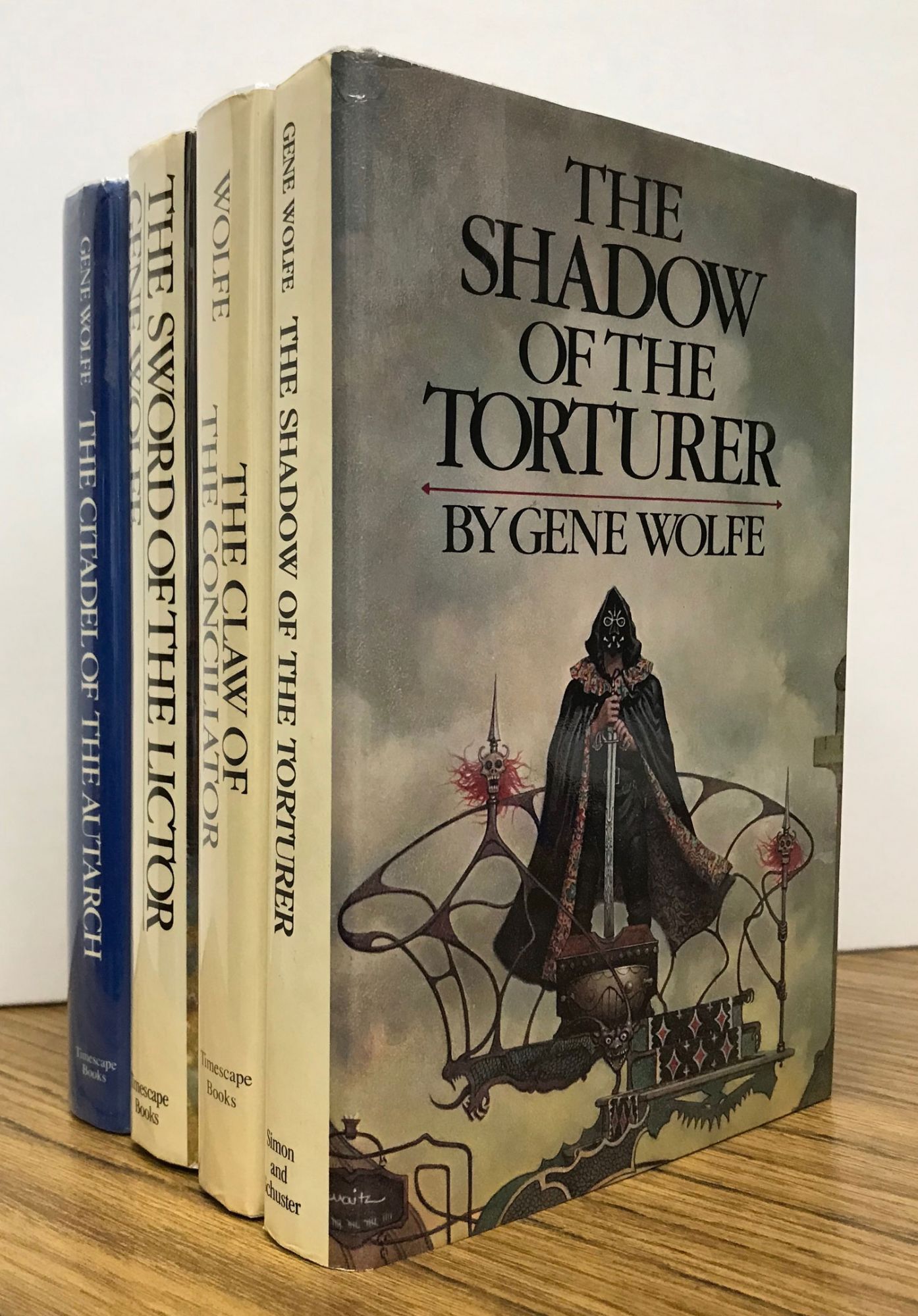 THE BOOK OF THE NEW SUN : THE SHADOW OF THE TORTURER, THE CLAW OF THE  CONCILIATOR, THE SWORD OF THE LICTOR and THE CITADEL OF THE AUTARCH by Gene  