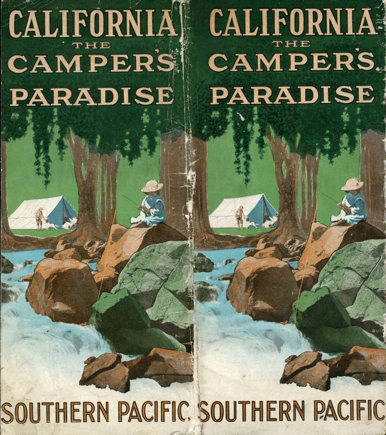 (#168350) California, the camper's paradise [caption title]. SOUTHERN PACIFIC COMPANY.