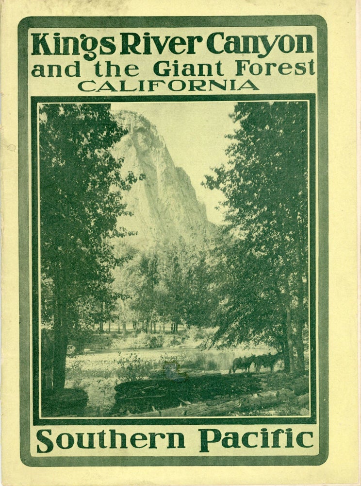 (#168361) Kings River Canyon and the Giant Forest of California. ANDREW JACKSON WELLS.