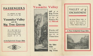 #168469) The Yosemite Valley and Big Tree groves on the Santa Fe via Merced[.] Facts of interest...