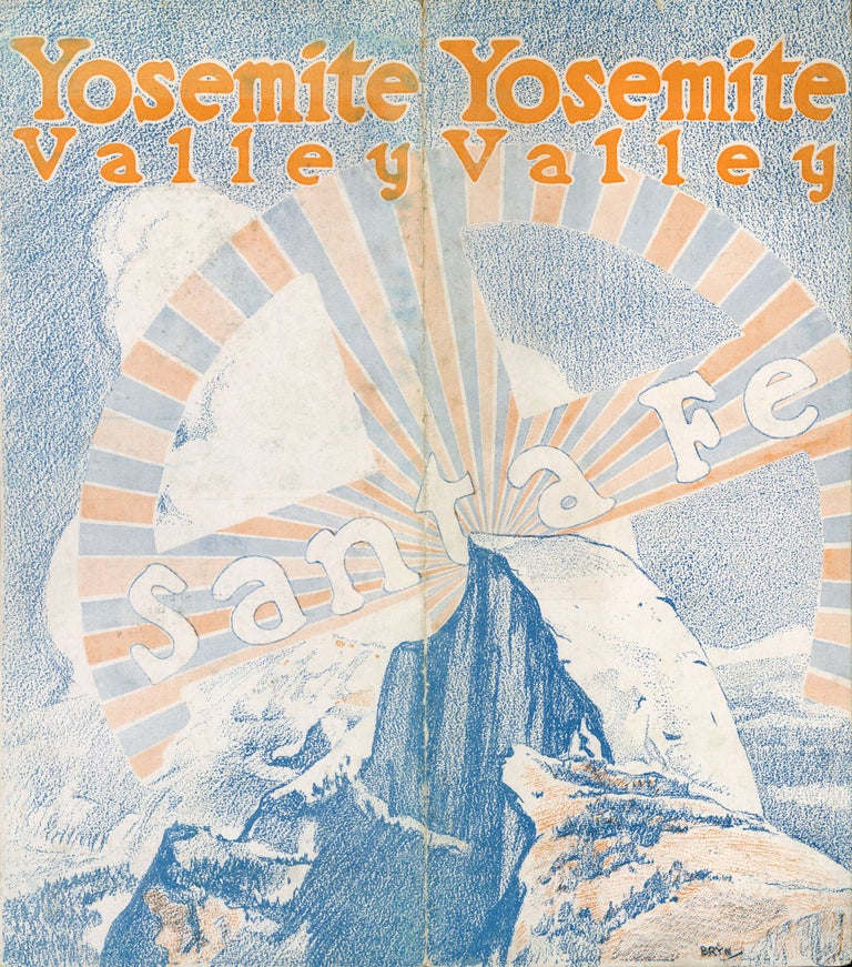 (#168471) Yosemite Valley[.] Santa Fe [cover title]. TOPEKA AND SANTA FE RAILWAY ATCHISON.