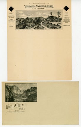 #168603) [Lettersheet] Yosemite National Park California ... [caption title]. DESMOND PARK...