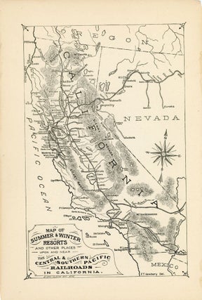 Tourists' illustrated guide to the celebrated summer and winter resorts of California adjacent to and upon the lines of the Central and Southern Pacific railroads. By Major Ben C. Truman ...
