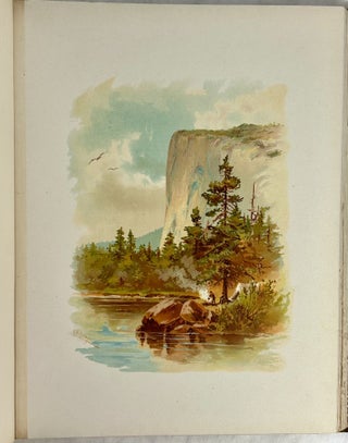 Yosemite illustrated in colors. Thirteen full page chromo lithographs ... Original water color sketches and color work, by H. W. Hansen. Original oil sketches, by Carll Dahlgren. Pen and ink sketches, by H. W. Hansen. Text, by Warren Cheney. Poems, by Harry Dix. Lithographed, printed and bound, by H. S. Crocker & Co.