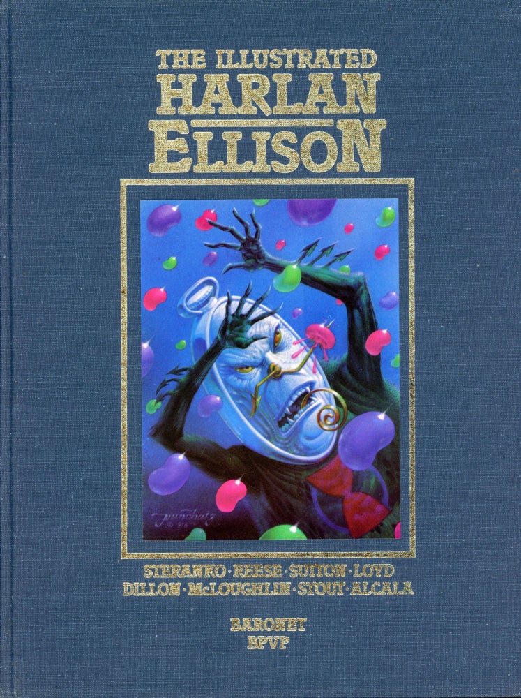 (#168735) THE ILLUSTRATED HARLAN ELLISON. Harlan Ellison.