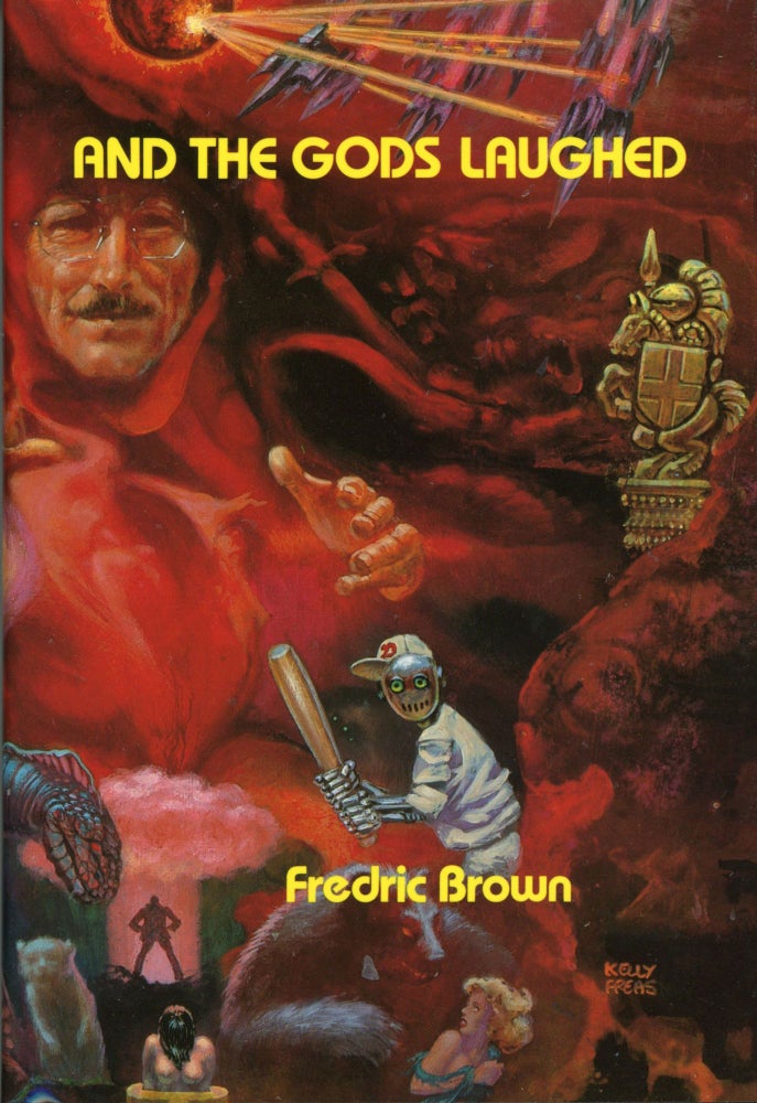 (#168790) AND THE GODS LAUGHED: A COLLECTION OF SCIENCE FICTION AND FANTASY. Fredric Brown.