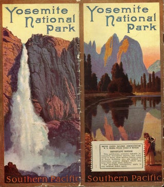 #168871) Yosemite National Park Southern Pacific [cover title]. SOUTHERN PACIFIC COMPANY