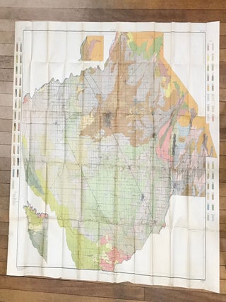 #168955) SOIL MAP CALIFORNIA, FRESNO SHEET. California, Fresno County