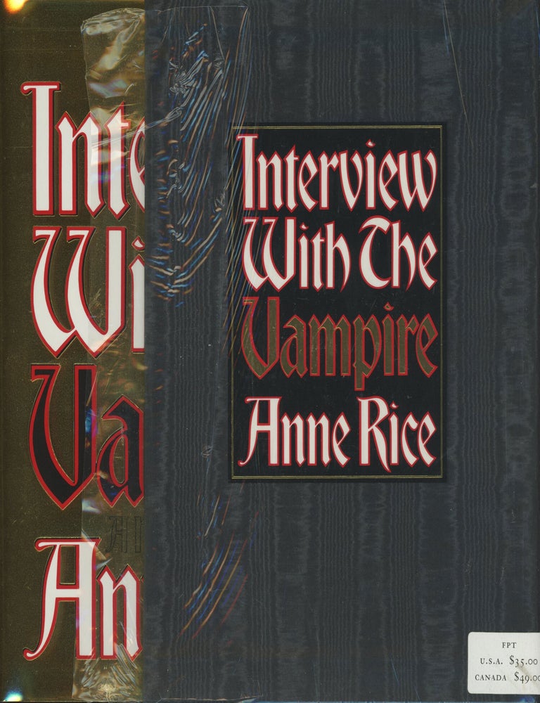 (#169052) INTERVIEW WITH THE VAMPIRE. Anne Rice.