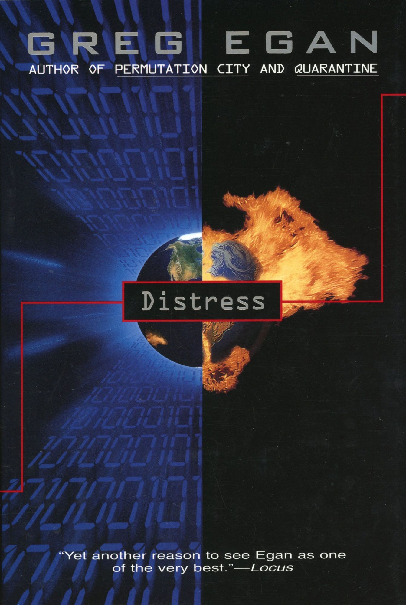 DISTRESS | Greg Egan | First U.S. edition
