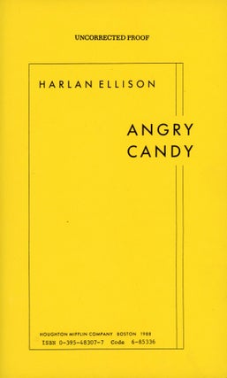 #169768) ANGRY CANDY. Harlan Ellison