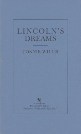 #169774) LINCOLN'S DREAMS. Connie Willis