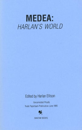 #169776) MEDEA: HARLAN'S WORLD. Harlan Ellison