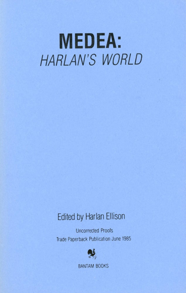 (#169776) MEDEA: HARLAN'S WORLD. Harlan Ellison.