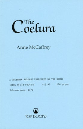 #169789) THE COELURA. Anne McCaffrey