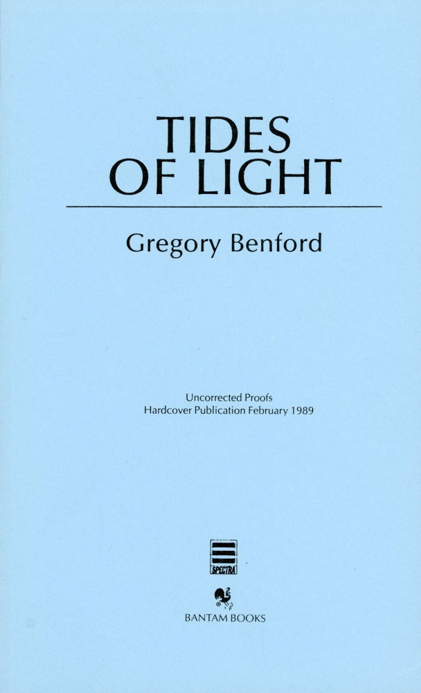 (#169790) TIDES OF LIGHT. Gregory Benford.