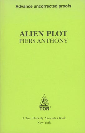 #169792) ALIEN PLOT. Piers Anthony, Piers Anthony Dillingham Jacob
