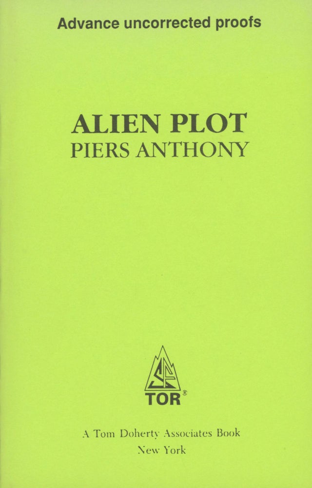 (#169792) ALIEN PLOT. Piers Anthony, Piers Anthony Dillingham Jacob.