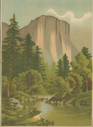 Seven Victorian chromolithographs as follows: "North Dome [i.e. Half Dome] / Yosmetie [sic] Valley;" "South Dome [i.e. North Dome] & Washington Column. / Yosmetie [sic] Valley;" "Yosemite Valley [from Artist's Point];" "Three Brothers;" "Merced River / Yosmetie [sic] Valley;" "El Capitan;" and "Sentinel Rock."