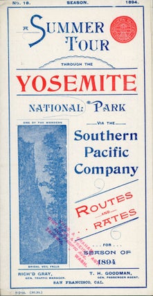#169957) A summer tour through the Yosemite National Park via the Southern Pacific Company....