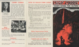 #170021) Camp Curry Yosemite National Park [cover title]. CAMP CURRY