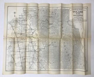 #170130) Automobile road map of Tulare Co. California ... Copyrighted 1919 by the Automobile Club...