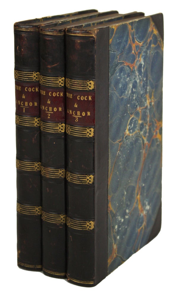 (#170180) THE COCK AND ANCHOR, BEING A CHRONICLE OF OLD DUBLIN CITY. In Three Volumes. Le Fanu.