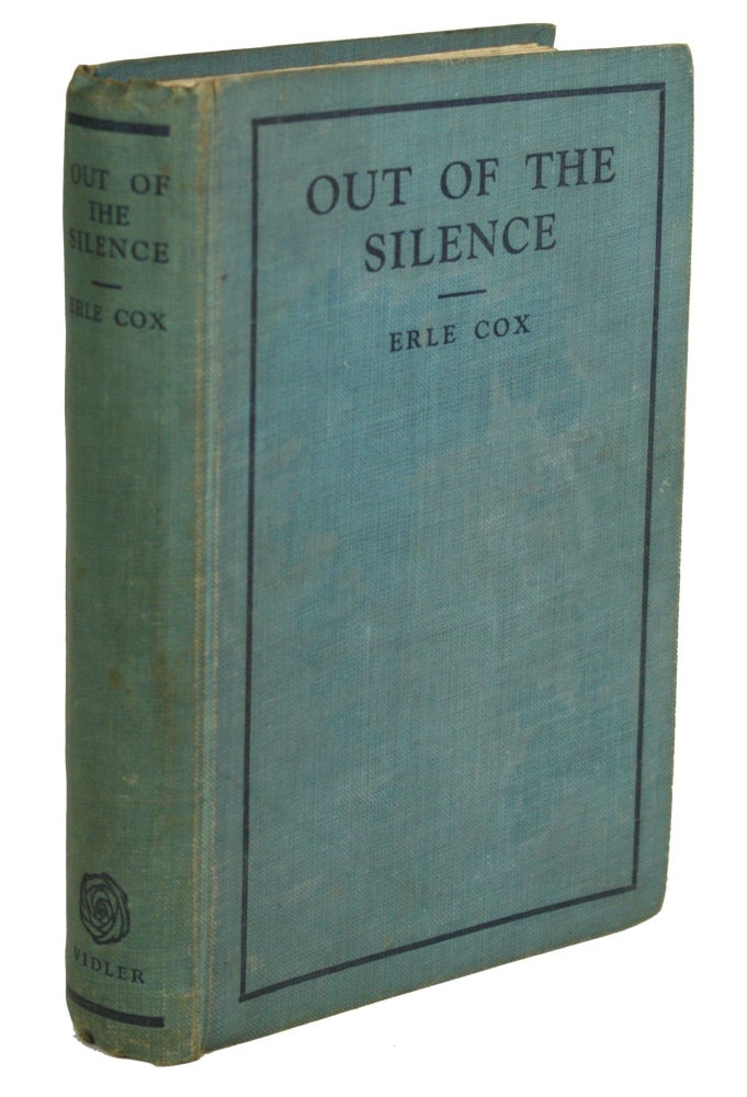 (#170241) OUT OF THE SILENCE. Erle Cox, Harold.