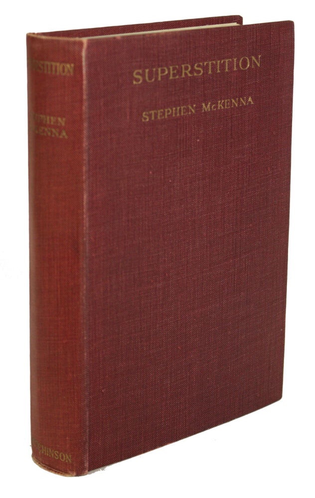 (#170257) SUPERSTITION: A NOVEL. Stephen McKenna.