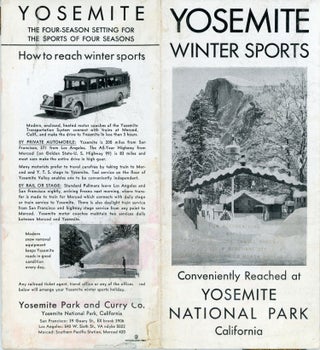 #170443) Yosemite winter sports conveniently reached at Yosemite National Park California [cover...