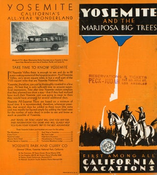 #170517) Yosemite and the Mariposa Big Trees[.] First among all California vacations [cover...