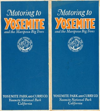 #170518) Motoring to Yosemite and the Mariposa Big Trees[.] Yosemite Park and Curry Co. Yosemite...